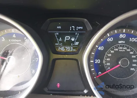 2015 Hyundai Elantra Sport z USA, uszkodzony, nr VIN KMHDH4AH2FU382812